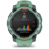 Garmin Instinct 3 - 45 mm, AMOLED, Smartwatch Twilight/Neo Tropic, Silikon-Armband