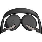 Jabra Evolve2 65 Flex Duo WLC, mit Ladepad, Headset schwarz, Stereo, Microsoft Teams, USB-C, Link380c