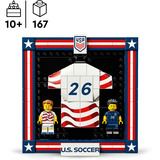 LEGO 43033 Editions Trikot der US-Fußballnationalmannschaft 2026, Konstruktionsspielzeug 