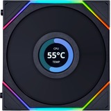 Lian Li UNI FAN TL120 LCD, Gehäuselüfter schwarz, 124 mm