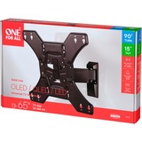 ONE FOR ALL WM4441, Wandhalterung schwarz, neigbar, schwenkbar