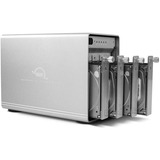 OWC Mercury Elite Pro Quad, Laufwerksgehäuse silber, USB 3.2 Gen 2, RAID Ready