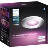Philips Hue White & Color Ambiance Xamento Einbauspot, LED-Leuchte silber, rund