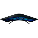 SAMSUNG Odyssey G5 S27CG554EU, Gaming-Monitor 68 cm (27 Zoll), schwarz, QHD, VA, Curved, DP, HDMI, 165Hz Panel