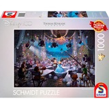 Schmidt Spiele Thomas Kinkade Studios: Disney 100th Celebration Sonderedition 1, Puzzle 1000 Teile