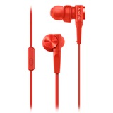 Sony MDR-XB55APR, Kopfhörer rot, 3,5 mm Klinke
