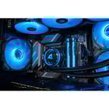 ALTERNATE Custom PC Series • Blue Thunder Elements Gaming-PC schwarz/transparent, ohne Betriebssystem