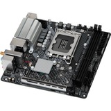 ASRock B760M-ITX/D4 WIFI, Mainboard schwarz/silber