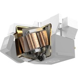 Audio-Technica VM750SH, Tonabnehmer gold/braun, MM-Tonabnehmer, 1/2 Zoll Befestigung