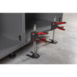 BESSEY Einhand‑Montagewerkzeug BEYCEPS BEY23, Zwinge schwarz/rot, bis 180kg Hubkraft, Spannen und Spreizen