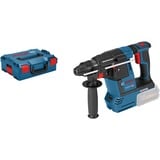 Bosch Professional Akku-Bohrhammer GBH 18V-26 Professional, 18Volt blau, ohne Akku und Ladegerät, in L-BOXX