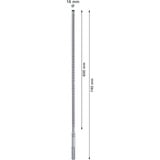 Bosch Professional EXPERT Hammerbohrer SDS-max-8X, Ø 16mm Arbeitslänge 600mm