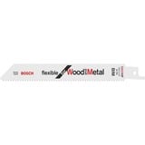 Bosch Professional Säbelsägeblatt S 922 HF Flexible for Wood and Metal, 100 Stück Länge 150mm