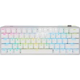 Corsair K70 PRO MINI WIRELESS, Gaming-Tastatur weiß, DE-Layout, Cherry MX RGB Speed Silver