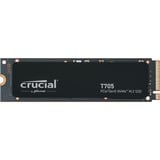 Crucial T705 2 TB, SSD schwarz, PCIe 5.0 x4, NVMe 2.0, M.2 2280