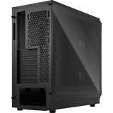 Fractal Design Focus 2 Black TG Clear Tint, Tower-Gehäuse schwarz, Tempered Glass