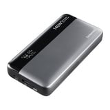 Intenso Powerbank HE25000 grau/schwarz, 25.000 mAh, PD 3.1, Quick Charge 3.0