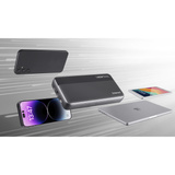 Intenso Powerbank HE25000 grau/schwarz, 25.000 mAh, PD 3.1, Quick Charge 3.0