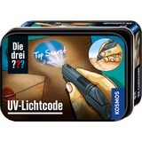 KOSMOS Die drei ??? UV-Lichtcode, Detektiv-Sets Metalldose