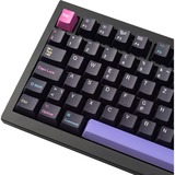 Keychron OEM Dye-Sub PBT Full Keycap-Set - Developer, Tastenkappe schwarz/lila, 137 Stück, DE-Layout (ISO)