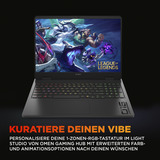 OMEN 16-am0178ng, Gaming-Notebook schwarz, Intel® Core™ i7-14650HX, NVIDIA GeForce RTX 5060, 32 GB DDR5, 1 TB (1 TB SSD), ohne Betriebssystem