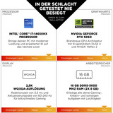 OMEN 16-am0178ng, Gaming-Notebook schwarz, Intel® Core™ i7-14650HX, NVIDIA GeForce RTX 5060, 32 GB DDR5, 1 TB (1 TB SSD), ohne Betriebssystem