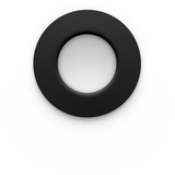 Philips Hue Hue White & Color Ambiance Slim Einbauleuchte 90 mm, LED-Leuchte schwarz