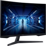 SAMSUNG Odyssey G5 C27G54TQBU, Gaming-Monitor 69 cm(27 Zoll), schwarz, QHD, Curved, AMD Free-Sync, 144Hz Panel