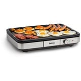 Tefal Elektrogrill Maxi Plancha CB690 schwarz/edelstahl, 2.300 Watt