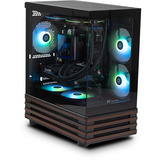 Thermaltake LCGS View 170WS, Gaming-PC schwarz/holz, Windows 11 Home