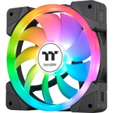 Thermaltake SWAFAN EX14 ARGB Sync PC Cooling Fan TT Premium Edition, Gehäuselüfter schwarz, 3er Pack