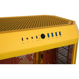 Thermaltake The Tower 600 BuThermaltakeer Caramel, Tower-Gehäuse gelb, Tempered Glass x 3