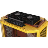 Thermaltake View 600 TG Butter Caramel, Big-Tower-Gehäuse gelb, Tempered Glass