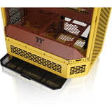 Thermaltake View 600 TG Butter Caramel, Big-Tower-Gehäuse gelb, Tempered Glass