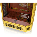 Thermaltake View 600 TG Butter Caramel, Big-Tower-Gehäuse gelb, Tempered Glass