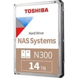 Toshiba N300 14 TB, Festplatte SATA 6 Gb/s, 3,5", Retail