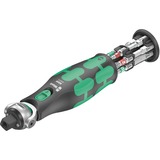 Wera 8009 Zyklop Pocket Set Imperial 1, 13-teilig, Bit-Satz schwarz/grün, Umschaltknarre für 3/8", 1/4", zöllig