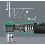 Wera Drehmomentschlüssel Safe-Torque A 1 Imperial Set 1, 10‑teilig schwarz/grün, 1/4" Vierkant, 2-12 Nm, zöllig