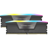 Corsair DIMM 32 GB DDR5-6000 (2x 16 GB) Dual-Kit, Arbeitsspeicher schwarz, CMH32GX5M2B6000Z28, Vengeance RGB, INTEL XMP, AMD EXPO
