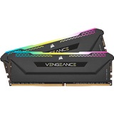 Corsair DIMM 64 GB DDR4-3200 (2x 32 GB) Dual-Kit, Arbeitsspeicher CMH64GX4M2E3200C16, Vengeance RGB PRO SL, INTEL XMP