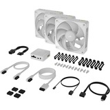 Corsair RX120 MAX RGB, Gehäuselüfter weiß, 3er Pack, 120 mm