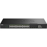 D-Link DGS-1530-28P/E, Switch schwarz