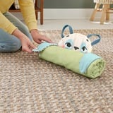 Fisher-Price Planet Friends Rolli-Roll Panda Spielmatte für Babys mit 2 Spielzeugen 