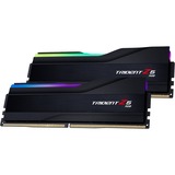 G.Skill DIMM 32 GB DDR5-6000 (2x 16 GB) Dual-Kit, Arbeitsspeicher schwarz, F5-6000J3040F16GX2-TZ5RK, Trident Z5 RGB, INTEL XMP