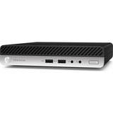 HP ProDesk 400 G4 Generalüberholt, Mini-PC schwarz/silber, Windows 10 Pro
