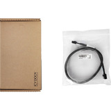 ICY BOX Kabel MCIO x4 SFF-TA-1016 > MCIO x4 SFF-TA-1016 schwarz, 50cm