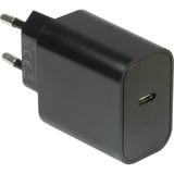 Inter-Tech Ladegerät PD-2020, USB-C Charger schwarz, ohne Kabel, PD 20 Watt, Quick-Charge 3.0