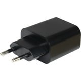 Inter-Tech Ladegerät PD-2020, USB-C Charger schwarz, ohne Kabel, PD 20 Watt, Quick-Charge 3.0