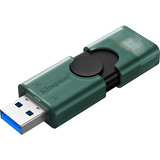 Kingston DataTraveler Duo 256 GB, USB-Stick grün/schwarz, USB-A, USB-C