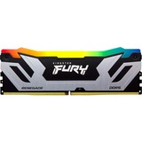 Kingston FURY CU-DIMM 24 GB DDR5-8400, Arbeitsspeicher silber/schwarz, KF584CU40RSA-24, FURY Renegade RGB, INTEL XMP